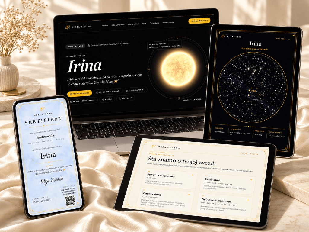 Digitalni paket — Digitalna zvezda